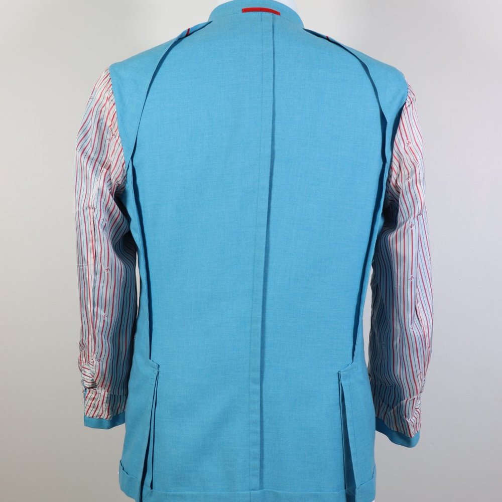 Isaia Sport Jacket 42R (40R)/52 Cotton/Wool. Extra Slim Fit. Made in Italy. - Picture 8 of 10